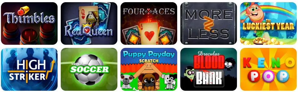 Jeux en ligne ZINKRA CASINO