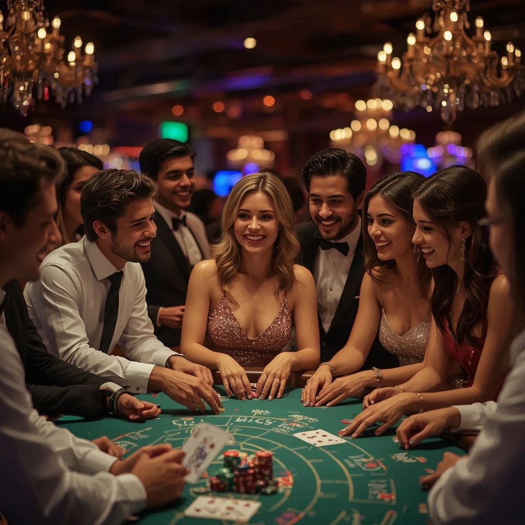 table de blackjack en direct au Zinkra Casino