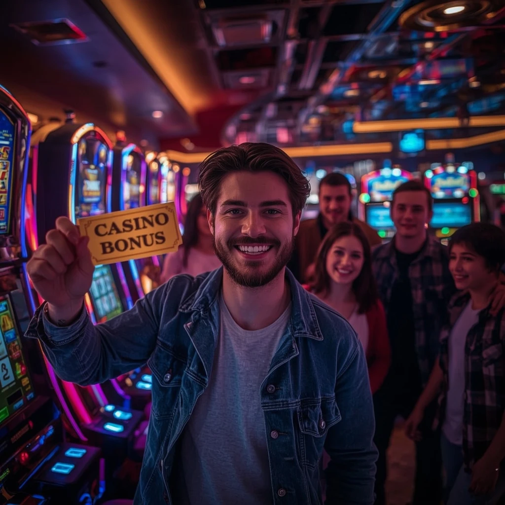 une personne tenant un bonus Zinkra Casino